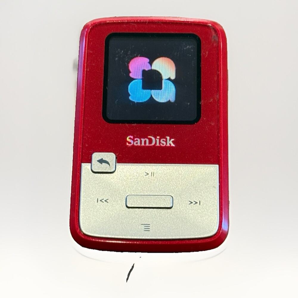 SanDisk Sansa Clip Zip 4GB MP3 Player USB 2.0 Voice Recorder Music Player FM
